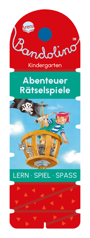 neues Buch – Friederike Barnhusen – Bandolino. Abenteuer Rätselspiele | Lernspiel mit Lösungskontrolle für Kinder ab 4 Jahren | Friederike Barnhusen | Taschenbuch | Bandolino | 32 S. | Deutsch | 2024 | Arena Verlag GmbH