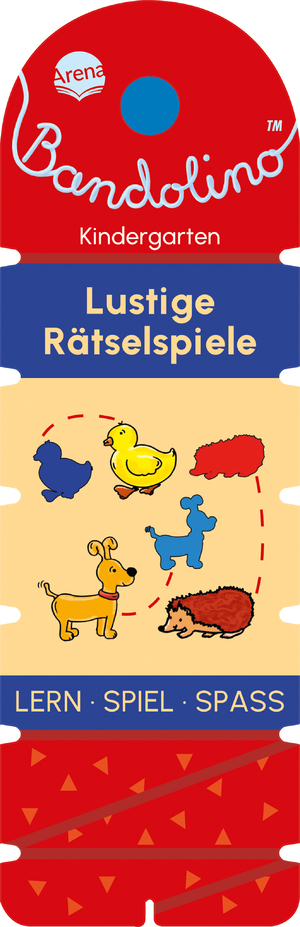 ISBN 9783401722153: Bandolino. Lustige Rätselspiele - Lernspiel mit Lösungskontrolle für Kinder ab 4 Jahren