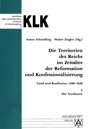 ISBN 9783402029718: Die Territorien des Reiches im Zeitalter der Reformation und Konfessionalisierung.... / Der Nordosten