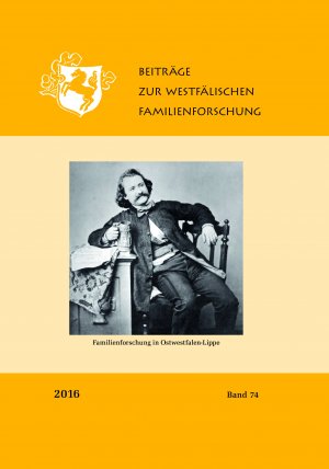 ISBN 9783402138946: Beiträge zur westfälischen Familienforschung – Band 74-2016