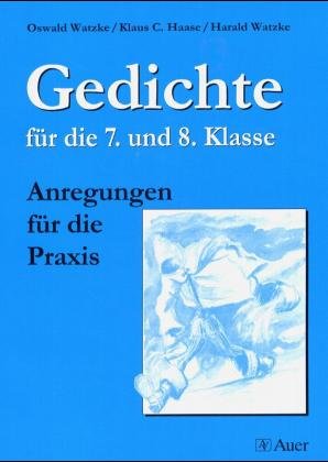 ISBN 9783403017073: Gedichte in Stundenbildern für die Sekundarstufe I