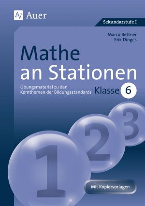 ISBN 9783403062448: Mathe an Stationen 6 – Übungsmaterial zu den Kernthemen der Bildungsstandards, Klasse 6