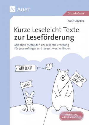 ISBN 9783403081708: Kurze Leseleicht-Texte zur Leseförderung – Mit allen Methoden der Leseerleichterung für Leseanfänger und leseschwache Kinder (1. bis 4. Klasse)