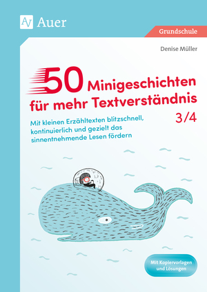 ISBN 9783403088028: 50 Minigeschichten für mehr Textverständnis 3/4