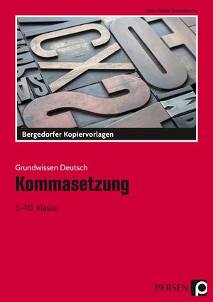 ISBN 9783403205142: Kommasetzung – (5. bis 10. Klasse)