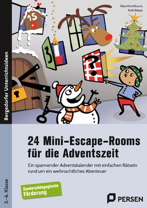 ISBN 9783403210573: 24 Mini-Escape-Rooms für die Adventszeit - Sopäd