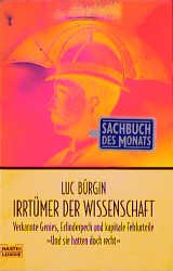 gebrauchtes Buch – Luc Bürgin – Irrtümer der Wissenschaft.