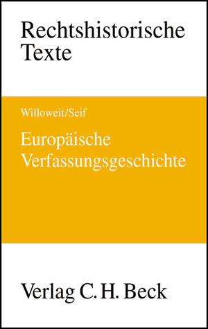 ISBN 9783406498251: Europäische Verfassungsgeschichte