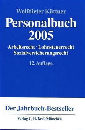 ISBN 9783406521577: Personalbuch 2005