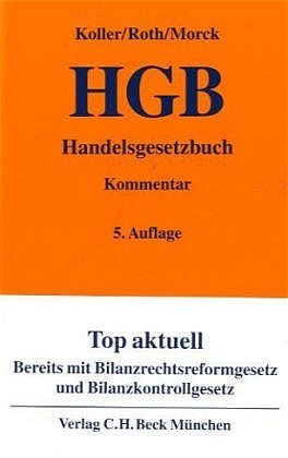 ISBN 9783406533303: Handelsgesetzbuch – Rechtsstand: Dezember 2004