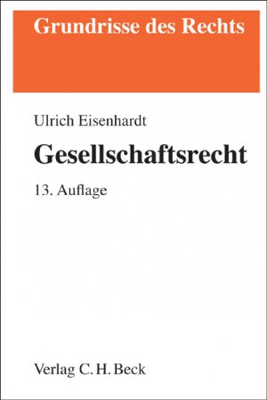 gebrauchtes Buch – Ulrich Eisenhardt – Gesellschaftsrecht