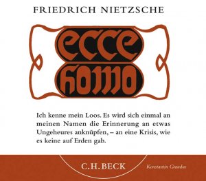 ISBN 9783406564703: Ecce homo - Hörbuch. Doppel-CD