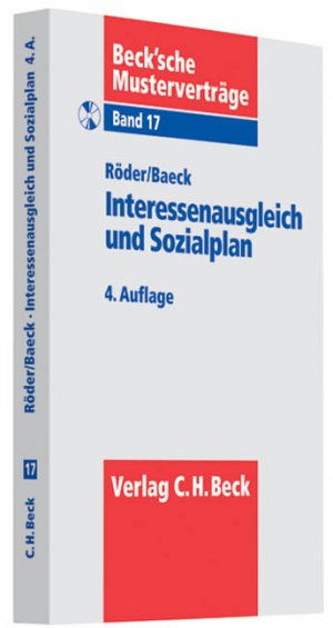 ISBN 9783406582080: Interessenausgleich und Sozialplan