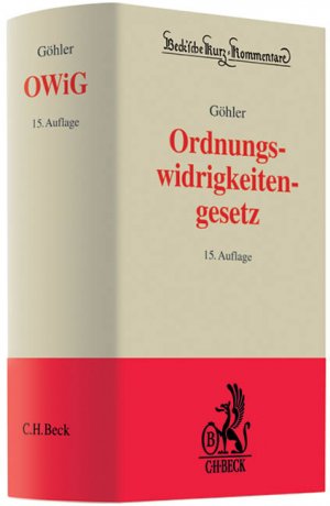 ISBN 9783406584909: Gesetz über Ordnungswidrigkeiten