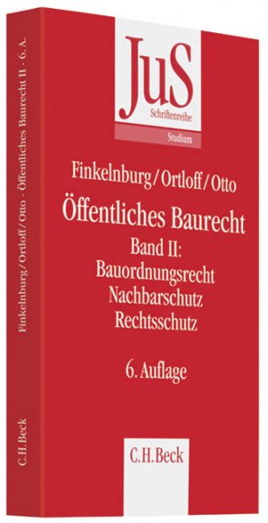 ISBN 9783406600111: Öffentliches Baurecht Band II: Bauordnungsrecht, Nachbarschutz Rechtsschutz