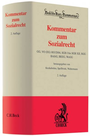 ISBN 9783406610769: Kommentar zum Sozialrecht - VO (EG) 883/2004, SGB I bis SGB XII, SGG, BAföG, BEEG, Kindergeldrecht (EStG), UnterhaltsvorschussG, WoGG