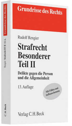 ISBN 9783406632891: Strafrecht Besonderer Teil II - Delikte gegen die Person und die Allgemeinheit