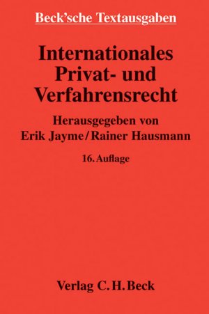 ISBN 9783406637124: Internationales Privat- und Verfahrensrecht - Rechtsstand: 1. Juli 2012