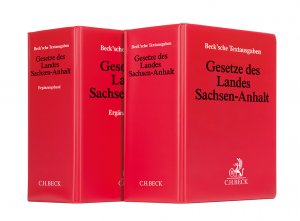 ISBN 9783406691829: Gesetze des Landes Sachsen-Anhalt und Ergänzungsband (neu) des Landes Sachsen-Anhalt / Grundwerk zur Fortsetzung (min. 12 Monate ab Kaufdatum) / Loseblatt / Deutsch / 2016 / C.H.Beck