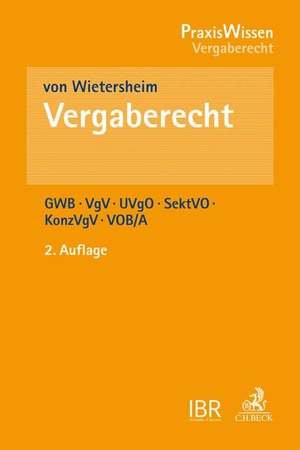 ISBN 9783406695056: Vergaberecht