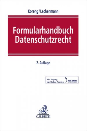 ISBN 9783406695421: Formularhandbuch Datenschutzrecht