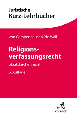 ISBN 9783406706189: Religionsverfassungsrecht - Eine systematische Darstellung