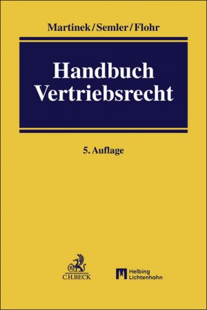 ISBN 9783406740923: Handbuch Vertriebsrecht