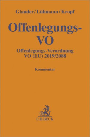 neues Buch – Harald Glander – Offenlegungs-VO