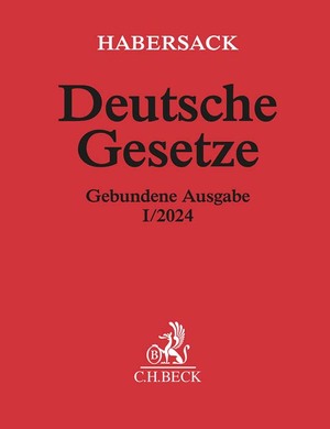 ISBN 9783406812873: Deutsche Gesetze Gebundene Ausgabe I/2024 : Rechtsstand: 1. November 2023