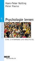 ISBN 9783407220189: Psychologie lernen – Eine Einführung und Anleitung