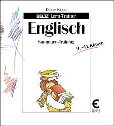 ISBN 9783407380050: Englisch - Summary-Training - 9.-11.Klasse - Lern-Trainer - Inkl. Aufkleberbogen