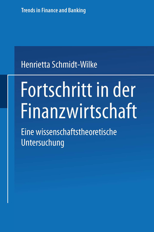 ISBN 9783409146838: Fortschritt in der Finanzwirtschaft