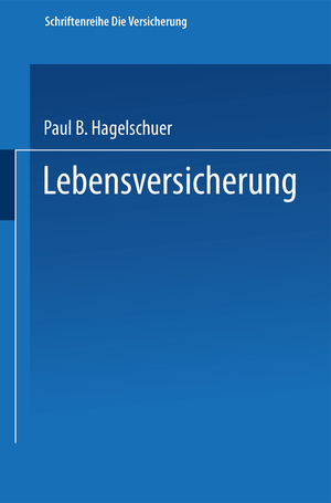 ISBN 9783409185301: Lebensversicherung