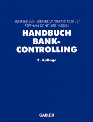 ISBN 9783409241991: Handbuch Bankcontrolling