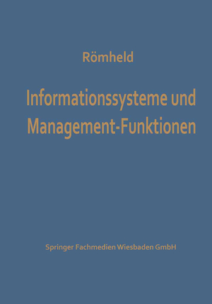 ISBN 9783409313520: Informationssysteme und Management-Funktionen