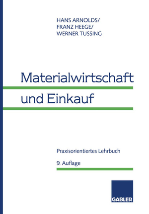 ISBN 9783409351591: Materialwirtschaft und Einkauf