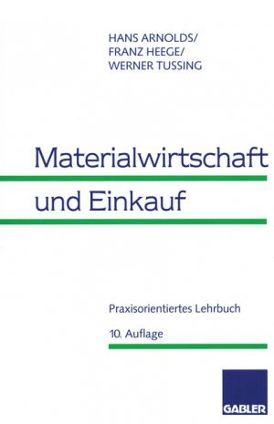 ISBN 9783409351607: Materialwirtschaft und Einkauf – Praxisorientiertes Lehrbuch