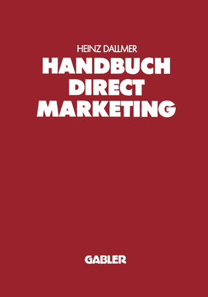 ISBN 9783409367004: Handbuch Direct Marketing