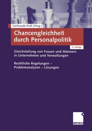 gebrauchtes Buch – Gertraude Krell – Chancengleichheit durch Personalpolitik von Gertraude Krell