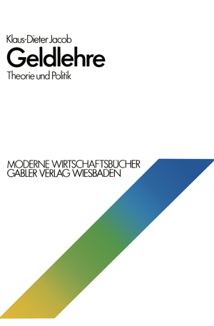 ISBN 9783409603218: Geldlehre