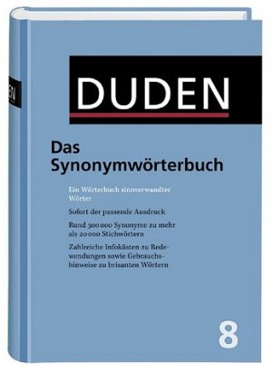 ISBN 9783411040834: Das Synonymwörterbuch / Das Standardwerk zur deutschen Sprache