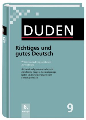 Das-Wörterbuch-der-sprachlichen-Zweifelsfälle-Richtiges-und-gutes-Deutsch-Duden-Deutsche-Sprache-in-12-Bänden