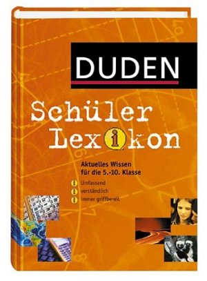 ISBN 9783411042678: Duden Schülerlexikon