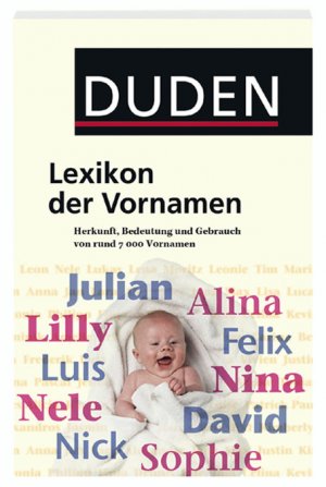 ISBN 9783411049448: Duden - Lexikon der Vornamen