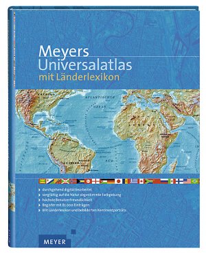 ISBN 9783411073313: Meyers Universalatlas mit Länderlexikon: Kontinente und Länder in Karten und Fakten (Meyers Atlanten)