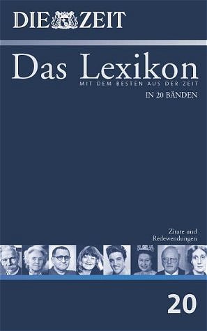 ISBN 9783411175802: DIE ZEIT Das Lexikon in 20 Bänden