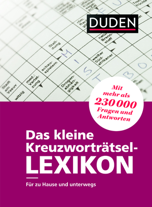 gebrauchtes Buch – Dudenredaktion – Das kleine Kreuzworträtsel-Lexikon