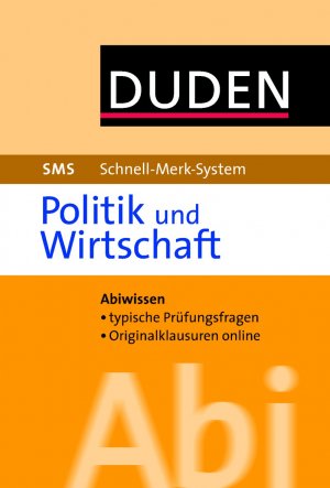 ISBN 9783411708338: SMS Abi Politik und Wirtschaft