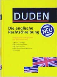 ISBN 9783411713912: Duden. Die englische Rechtschreibung. Orthographie des Englischen und Amerikanischen.