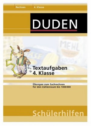 ISBN 9783411720415: Textaufgaben 4. Klasse: Übungen zum Sachrechnen für den Zahlenraum bis 1.000.000